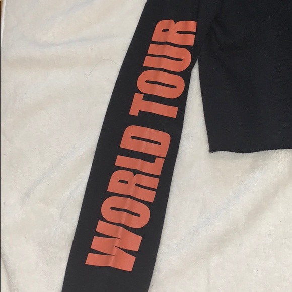 H&M Justin Bieber Purpose Tour Cropped Hoodie - Picture 8 of 11